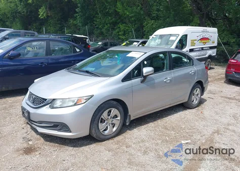 2014 Honda Civic Lx from USA, damaged, VIN 19XFB2F55EE012324